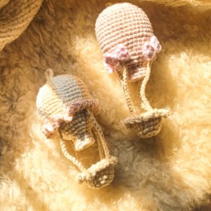 Patrón Amigurumi Mini Globo Aerostático en PDF – Crochet Fácil Paso a Paso