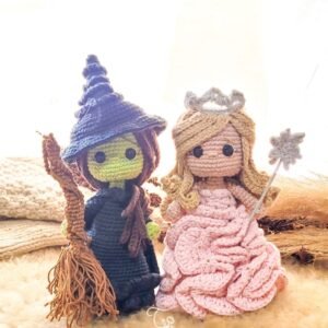 TierniWicked | Glinda y Elphaba | PDF Crochet en Español