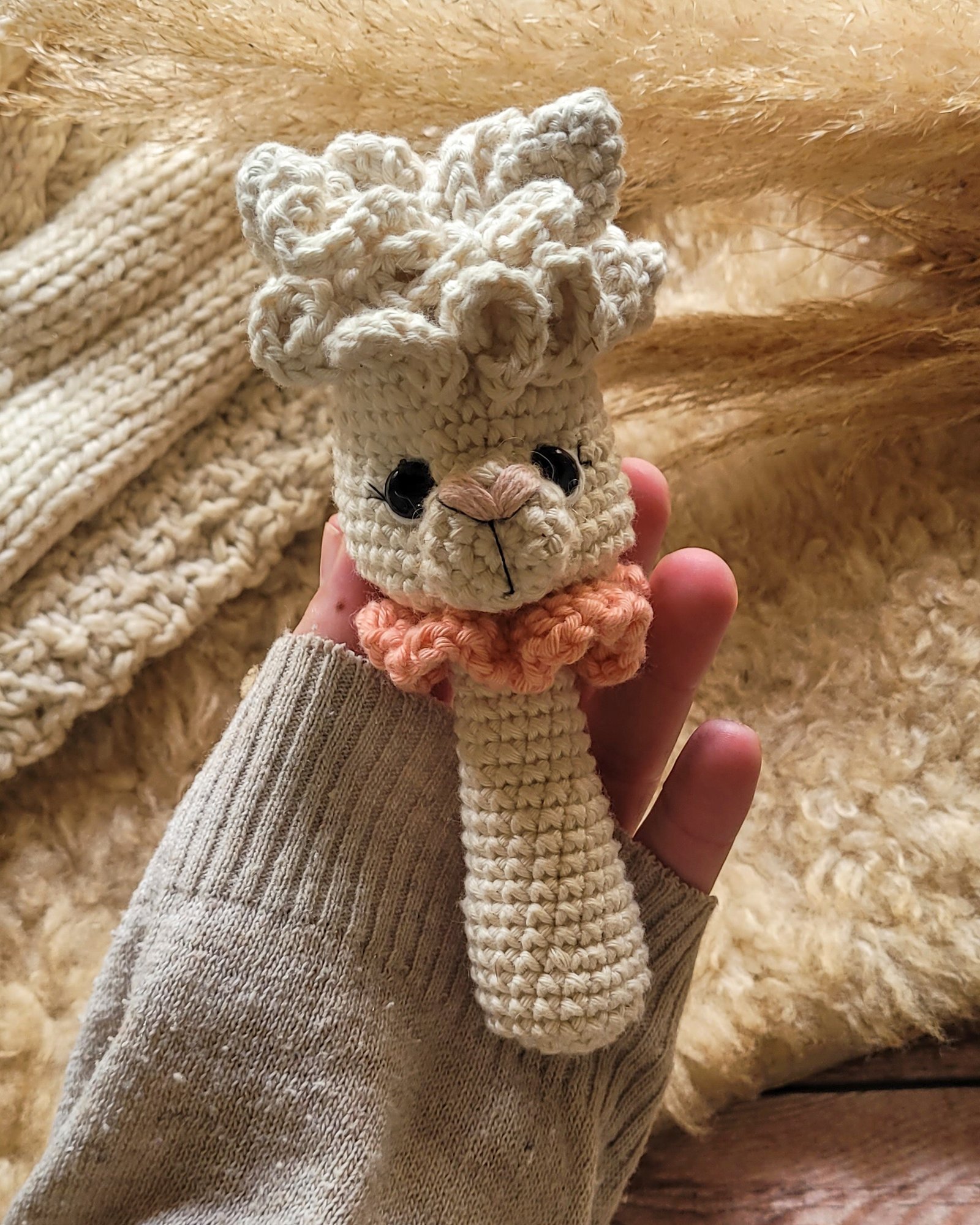 Mordillo + Sonajero Llama Oli | Patrón Crochet PDF 3 en 1 - Imagen 2